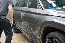 110289 Оклейка пленкой всего кузова Skoda Kodiaq GT 2016-2022