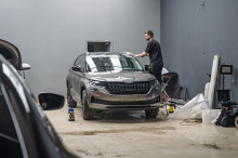 110289 Оклейка пленкой всего кузова Skoda Kodiaq GT 2016-2022