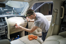 Полировка и керамика всего кузова Infiniti QX80 2020-2024