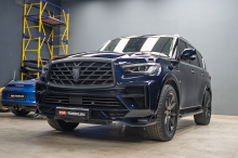 Полировка и керамика всего кузова Infiniti QX80 2020-2024
