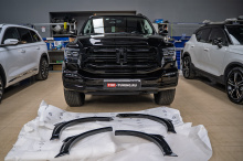 Тюнинг обвеса Tank 500 2025 – установка юбок, спойлера, расширителей арок, капота