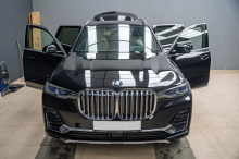 Защита лобового стекла + полная химчистка салона + керамика для BMW X7 G07