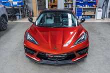 110830 Оклейка рекламой для Chevrolet Corvette C8 2019+