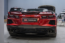 Оклейка рекламой для Chevrolet Corvette C8 2019+