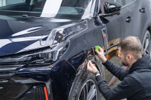 110884 Оклейка зоны риска + тонировка задней полусферы Changan UNI-S