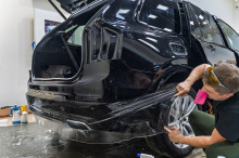 110972 Полная оклейка кузова + дооснащение Volvo XC90 R-Design 2019-2024