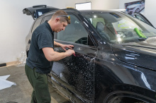 110972 Полная оклейка кузова + дооснащение Volvo XC90 R-Design 2019-2024