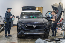 Защита всего кузова + доводчики в двери Volkswagen Touareg III из Германии