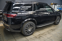 Защита зоны риска, тюнинг решетки радиатора для Mercedes-Benz GLS V167