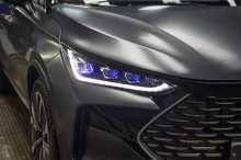 111204 Оклейка кузова сатиновой пленкой, шумоизоляция для нового BYD Tang