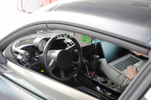 Автомобиль проходил испытания в холодных условиях в Швеции