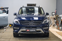 111329 Детейлинг кузова и салона Mercedes-Benz ML III – PDR, полировка и химчистка