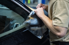 111380 Полная оклейка кузова сатиновой пленкой + антихром для нового Lixiang L7