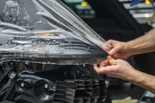 111380 Полная оклейка кузова сатиновой пленкой + антихром для нового Lixiang L7