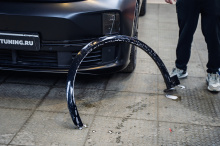 111380 Полная оклейка кузова сатиновой пленкой + антихром для нового Lixiang L7