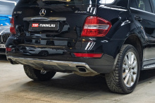 Оклейка зоны риска + полная керамика  + химчистка салона Mercedes M-cla