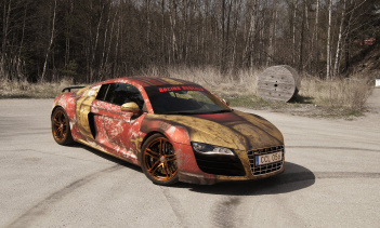 Ржавый Audi R8 V10 от Skepple