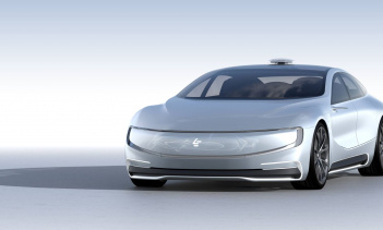 Китайская компания LeEco показала автономный электро-суперкар LeSee