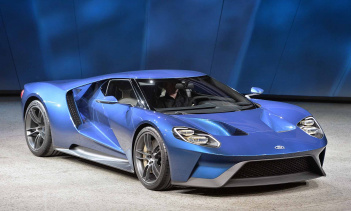 Дикий 2016 Ford GT в обвесе Liberty Walk