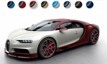 Bugatti запустил он-лайн конфигуратор Chiron