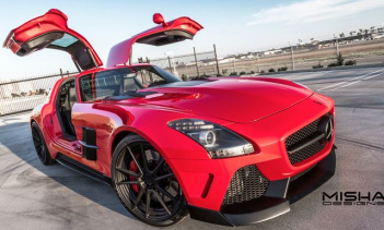Mercedes SLS AMG в новом обвесе от Misha Design