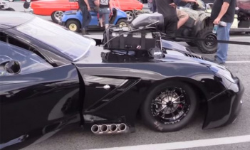 3500 л.с. Сorvette C7 - новый король дрэг-рэйсинга