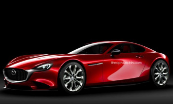 Посмотрите, как может выглядеть новая Mazda RX-9