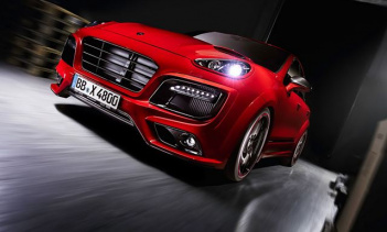 В сеть просочились фотографии Porsche Cayenne Magnum от TechArt