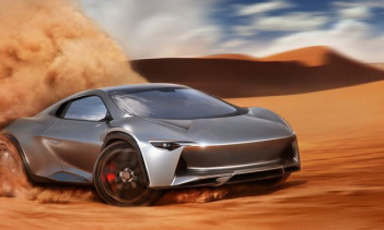 Концепт внедорожника с двигателем от Bugatti