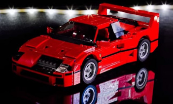 Смотрите, как Ferrari F40 будет построен за 1 минуту