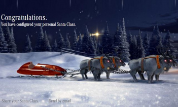 Mercedes создает новогоднее настроение, запуская конфигуратор саней Санты