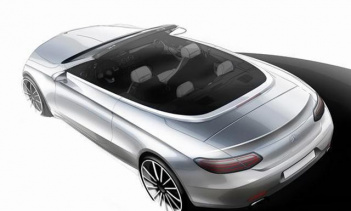 Mercedes покажет C-Class без крыши в Женеве