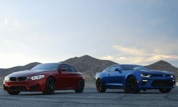 Новый Chevrolet Camaro SS против BMW M4