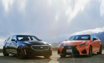 Lexus GS-F против Cadillac CTS-V