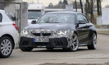Фэйлифтинг 2018 BMW M2 - первые шпионские снимки