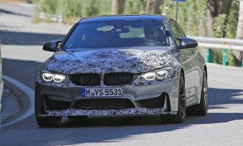 Фэйслифтинг BMW M4 первые шпионские снимки