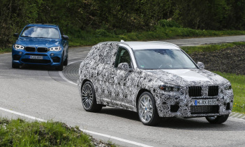 2017 BMW X3 M - последние шпионские снимки