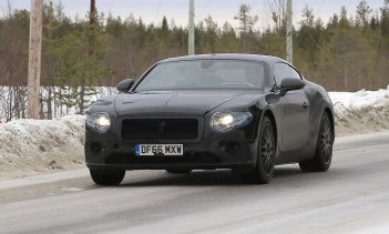 2019 Bentley Continental GT - последние шпионские снимки