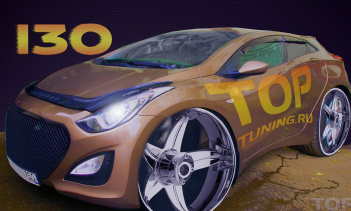 Установка сетки Bentley Style в передний бампер Hyundai i30