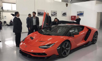 Первый Lamborghini Centenario доставлен шейху ОАЭ