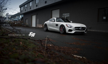 Mercedes-AMG GT на дисках PUR от SR Auto Group