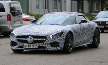 2018 Mercedes-AMG GT C (Convertible) первые шпионские снимки