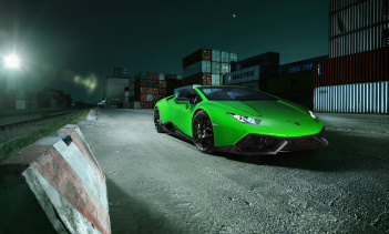 860-сильный Lamborghini Huracan Spyder от Novitec Torado