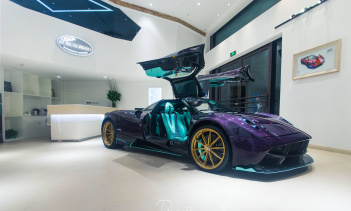 Фиолетовый Pagani Huayra Carbon Dinastia - 1 из 3