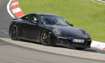 2018 Porsche 911 GTS с турбонаддувом - последние шпионские снимки