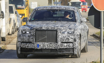 Первые шпионские снимки приемника Rolls-Royce Phantom