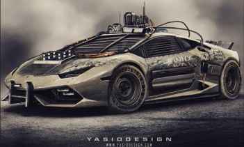 Lamborghini Huracan в стиле ''Элизиум''