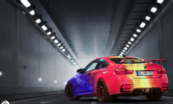 Фотосессия Hamann BMW M4 Art Car в Монако