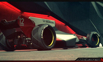 Сумасшедший McLaren-Honda F1 будущего