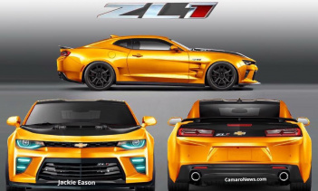 Сумасшедший Chevrolet Camaro ZL1